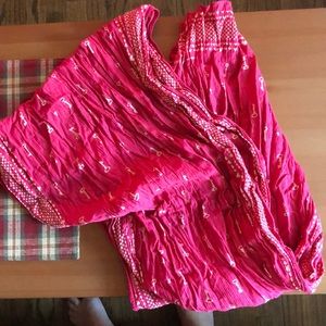 American Eagle Pink Key Scarf